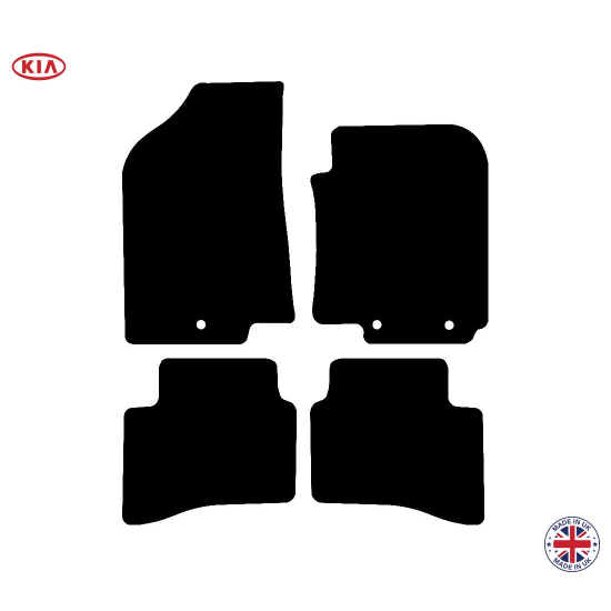 Kia Rio 2011-2016 Car Floor Mat Set