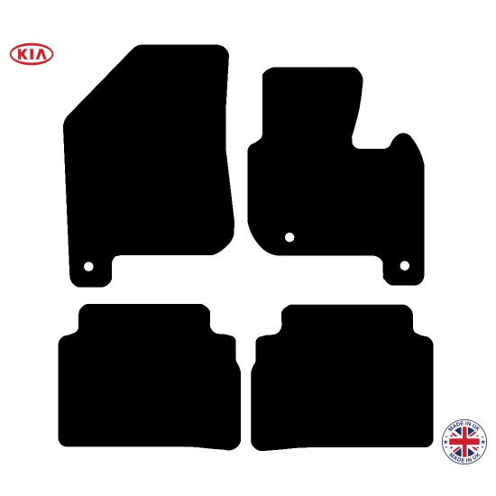 Kia Soul EV 2016-2019 Car Floor Mat Set