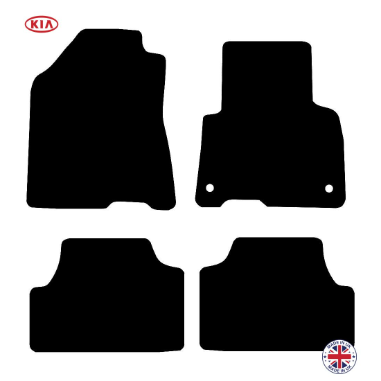 Kia Soul EV 2019-2024 Car Floor Mat Set