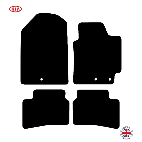 Kia Rio 2017-2024 Car Floor Mat Set