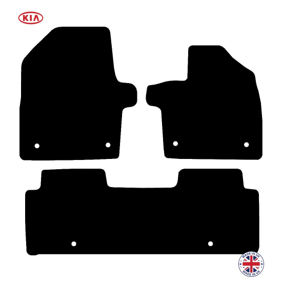 Kia EV6 2021-2024 Car Floor Mat Set