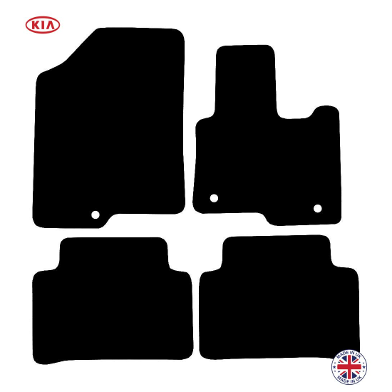 Kia Sorento [PHEV HYBRID] 2020-2024 Car Floor Mat Set