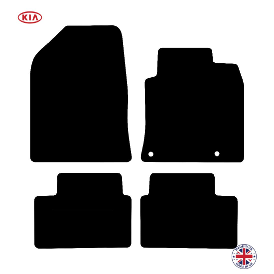 Kia Ceed Pro Ceed Manual 2019-2024 Car Floor Mat Set