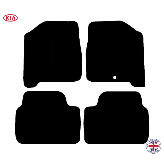 Kia Carens 5 Seater Manual 2007-2012 Car Floor Mat Set