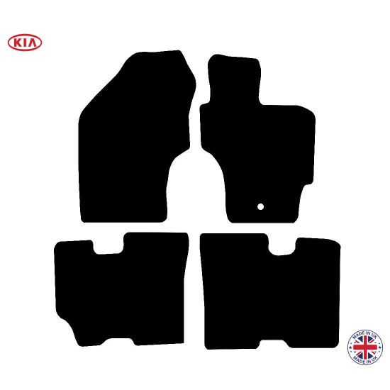 Kia Rio 2001-2004 Car Floor Mat Set