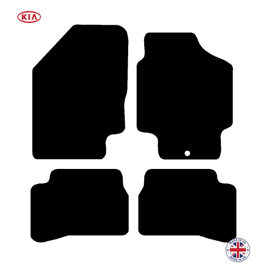 Kia Rio 2005-2009 Car Floor Mat Set