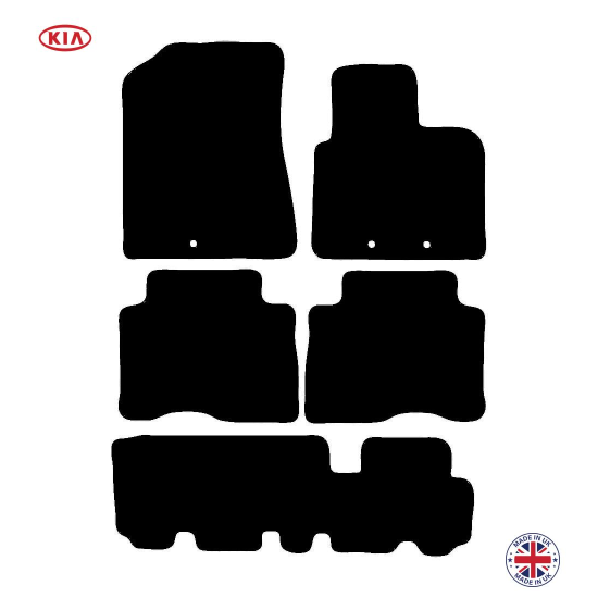 Kia Sorento 2013-2015 Car Floor Mat Set