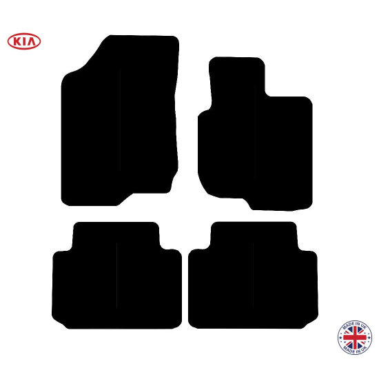 Kia Carens 5 Seater Automatic 2007-2012 Car Floor Mat Set