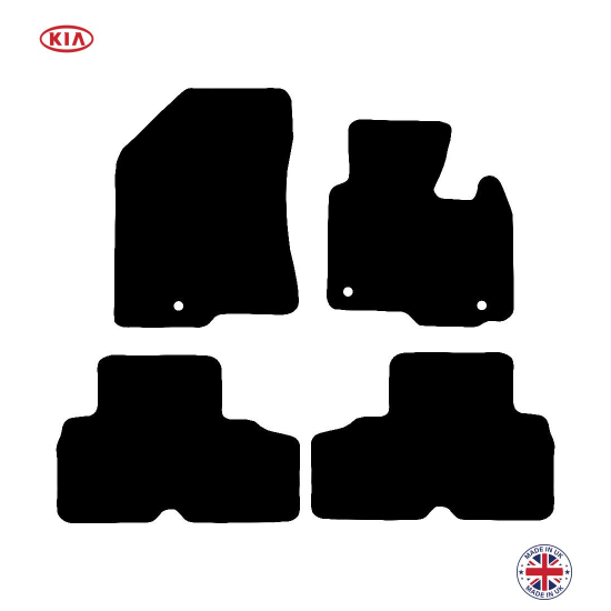 Kia Carens 2013-2020 Car Floor Mat Set